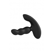 Черный силиконовый стимулятор простаты Levett Nitoc с пультом ДУ - Levett - в Арзамасе купить с доставкой