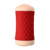 Двухсторонний мастурбатор JOS  NADIN в красном цилиндре - JOS - в Арзамасе купить с доставкой