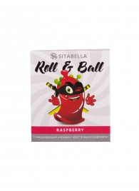 Стимулирующий презерватив-насадка Roll   Ball Raspberry - Sitabella - купить с доставкой в Арзамасе