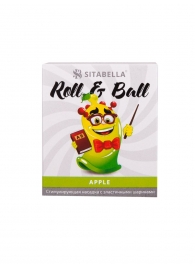 Стимулирующий презерватив-насадка Roll   Ball Apple - Sitabella - купить с доставкой в Арзамасе