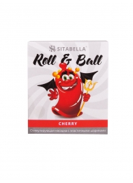 Стимулирующий презерватив-насадка Roll   Ball Cherry - Sitabella - купить с доставкой в Арзамасе