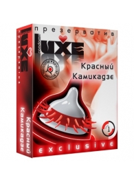 Презерватив LUXE  Exclusive   Красный Камикадзе  - 1 шт. - Luxe - купить с доставкой в Арзамасе