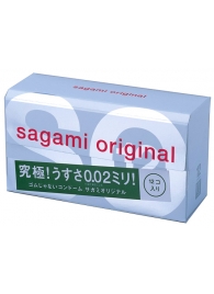 Ультратонкие презервативы Sagami Original - 12 шт. - Sagami - купить с доставкой в Арзамасе