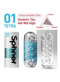 Мастурбатор SPINNER Tetra - Tenga - в Арзамасе купить с доставкой