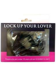 Черные меховые наручники Love с ключиками - Baile - купить с доставкой в Арзамасе