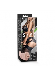 Телесный мастурбатор-ротик Skye - Blush Novelties - в Арзамасе купить с доставкой