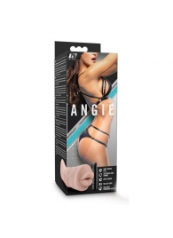 Телесный мастурбатор-ротик Angie - Blush Novelties - в Арзамасе купить с доставкой