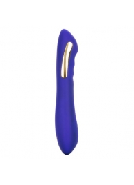 Фиолетовый вибратор с электростимуляцией Intimate E-Stimulator Petite Wand - 18,5 см. - California Exotic Novelties - купить с доставкой в Арзамасе