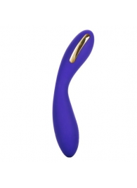 Фиолетовый вибратор с электростимуляцией Intimate E-Stimulator Wand - 21,5 см. - California Exotic Novelties - купить с доставкой в Арзамасе