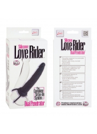 Насадка на пенис Silicone Love Rider Dual Penetrator для двойного проникновения - 14 см. - California Exotic Novelties - в Арзамасе купить с доставкой