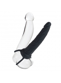 Насадка на пенис Silicone Love Rider Dual Penetrator для двойного проникновения - 14 см. - California Exotic Novelties - в Арзамасе купить с доставкой