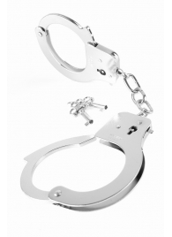 Металлические серебристые наручники Designer Metal Handcuffs - Pipedream - купить с доставкой в Арзамасе