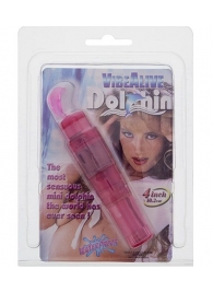 Розовая виброракета VIBE ALIVE DOLPHIN MINI MASSAGER - NMC