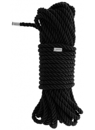 Черная веревка для бондажа BONDAGE ROPE - 10 м. - Dream Toys - купить с доставкой в Арзамасе