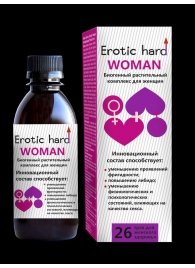 Женский биогенный концентрат для повышения либидо Erotic hard Woman - 250 мл. - Erotic Hard - купить с доставкой в Арзамасе