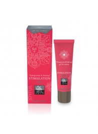 Возбуждающий интимный гель для двоих STIMULATION GEL Pomegranate   Nutmeg - 30 мл. - Shiatsu - купить с доставкой в Арзамасе