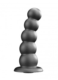 Черная насадка-плаг на харнесс PLATINUM 9 - 24 см. - LOVETOY (А-Полимер) - купить с доставкой в Арзамасе