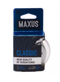 Классические презервативы в пластиковом кейсе MAXUS Classic - 3 шт. - Maxus - купить с доставкой в Арзамасе