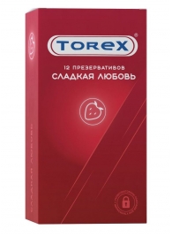 Презервативы Torex  Сладкая любовь  с ароматом клубники - 12 шт. - Torex - купить с доставкой в Арзамасе