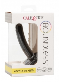 Черный анальный стимулятор Boundless 4.5” Slim Probe - 11,5 см. - California Exotic Novelties - купить с доставкой в Арзамасе