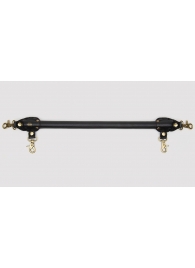 Черная распорка для ног Bound to You Faux Leather Spreader Bar - 50,8 см. - Fifty Shades of Grey - купить с доставкой в Арзамасе