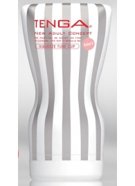 Мастурбатор TENGA Squeeze Tube Cup Soft - Tenga - в Арзамасе купить с доставкой