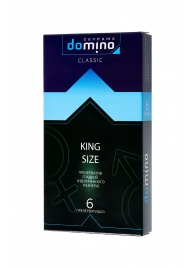 Презервативы увеличенного размера DOMINO Classic King size - 6 шт. - Domino - купить с доставкой в Арзамасе