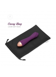 Фиолетовый вибратор Ooh La La Flower Vibrator - 18 см. - So divine