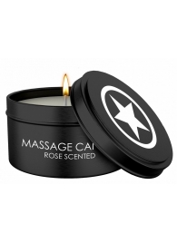 Массажная свеча с ароматом розы Massage Candle - Shots Media BV - купить с доставкой в Арзамасе