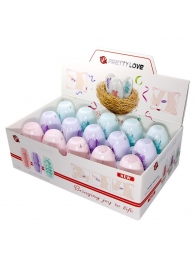 Набор из 15 мини-мастурбаторов Fantastic Egg Hard Boiled - Baile - в Арзамасе купить с доставкой