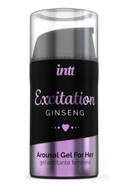 Женский возбуждающий интимный гель Excitation Ginseng - 15 мл. - INTT - купить с доставкой в Арзамасе