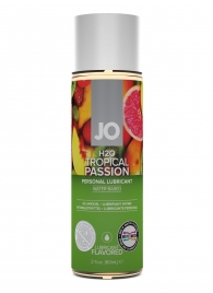 Лубрикант на водной основе с ароматом тропических фруктов JO Flavored Tropical Passion - 60 мл. - System JO - купить с доставкой в Арзамасе