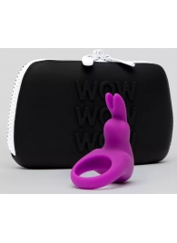 Фиолетовое эрекционное виброкольцо Happy Rabbit Cock Ring Kit - Happy Rabbit - в Арзамасе купить с доставкой