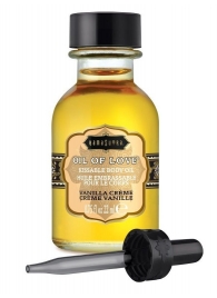 Масло для ласк с ароматом ванили Oil of Love Vanilla Creme - 22 мл. - Kama Sutra - купить с доставкой в Арзамасе