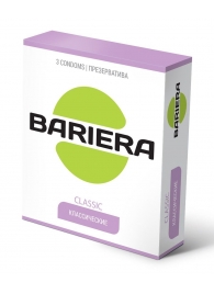 Классические презервативы Bariera Classic - 3 шт. - Bariera - купить с доставкой в Арзамасе