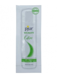 Лубрикант на водной основе pjur WOMAN Aloe - 2 мл. - Pjur - купить с доставкой в Арзамасе