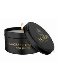 Массажная свеча с ароматом розы Massage Candle Rose Scented - 100 гр. - Shots Media BV - купить с доставкой в Арзамасе