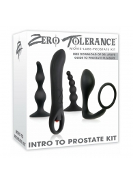 Набор стимуляторов простаты Intro To Prostate Kit - Zero Tolerance - в Арзамасе купить с доставкой