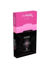 Презервативы с точками и рёбрышками DOMINO Classic Extase - 6 шт. - Domino - купить с доставкой в Арзамасе