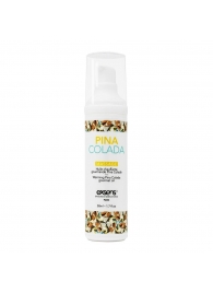 Разогревающее массажное масло с ароматом пина колада Gourmet Pina Colada - 50 мл. - Exsens - купить с доставкой в Арзамасе