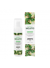 Разогревающее массажное масло с ароматом мохито Gourmet Mint Mojito - 50 мл. - Exsens - купить с доставкой в Арзамасе