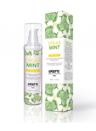 Разогревающее массажное масло Gourmet Spearmint Organic с органическими ингредиентами - 50 мл. - Exsens - купить с доставкой в Арзамасе