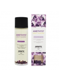 Органическое массажное масло AMETHYST SWEET ALMOND - 100 мл. - Exsens - купить с доставкой в Арзамасе