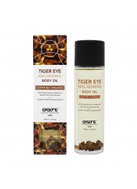 Органическое массажное масло TIGER EYE MACADAMIA - 100 мл. - Exsens - купить с доставкой в Арзамасе