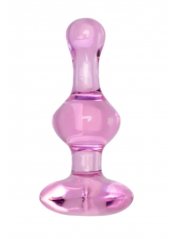 Розовая фигурная анальная втулка - 9,8 см. - Sexus в Арзамасе Розовая фигурная анальная втулка - 9,8 см. - Sexus