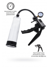 Прозрачная механическая помпа для пениса Viggo - Sexus - в Арзамасе купить с доставкой