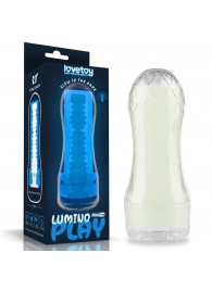 Светящийся в темноте мастурбатор Lumino Play Masturbator Ribbed - Lovetoy - в Арзамасе купить с доставкой