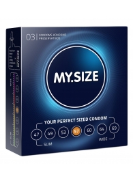 Презервативы MY.SIZE размер 57 - 3 шт. - My.Size - купить с доставкой в Арзамасе