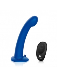 Синяя насадка Remote Control P-Spot G-Spot с черными трусиками - 20 см. - Pegasus - купить с доставкой в Арзамасе