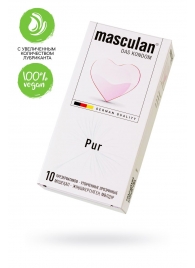 Супертонкие презервативы Masculan Pur - 10 шт. - Masculan - купить с доставкой в Арзамасе